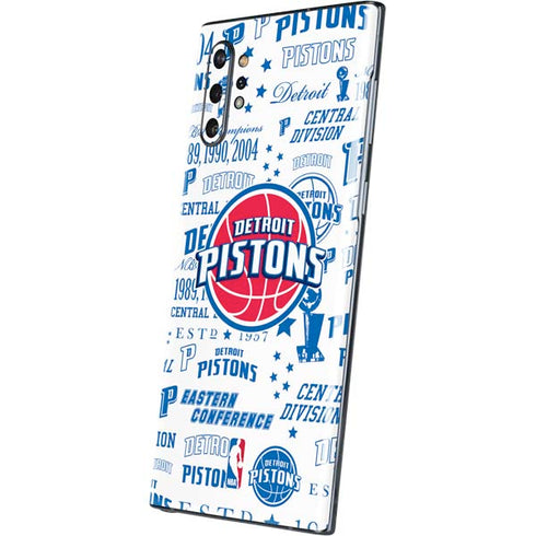 NBA Detroit Pistons Historic Blast Galaxy Note 10 Plus Skin