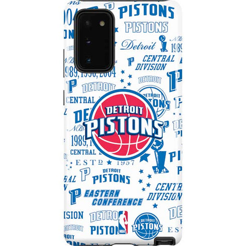 NBA Detroit Pistons Historic Blast Galaxy Note20 5G Pro Case