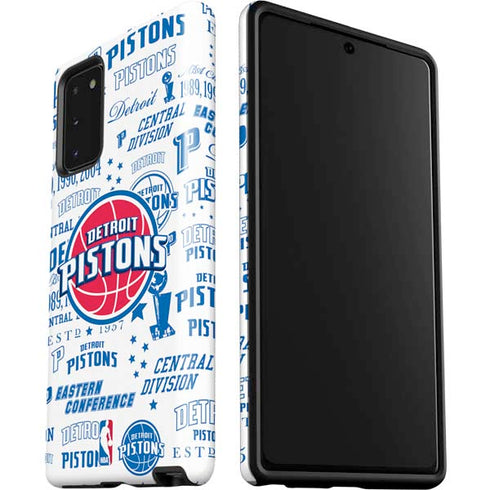 NBA Detroit Pistons Historic Blast Galaxy Note20 5G Pro Case