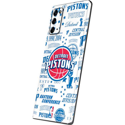 NBA Detroit Pistons Historic Blast Galaxy Note20 5G Skin