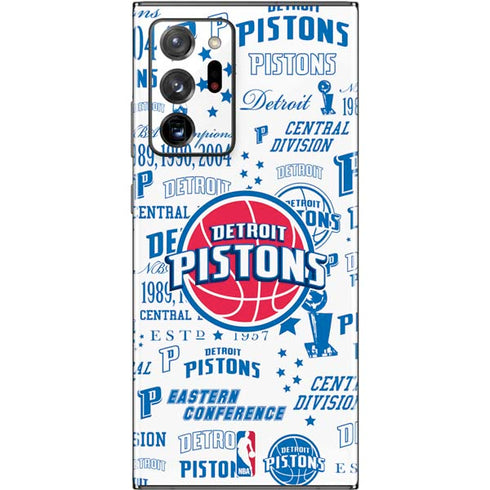 NBA Detroit Pistons Historic Blast Galaxy Note20 Ultra 5G Skin