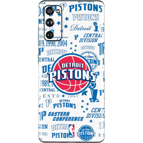 NBA Detroit Pistons Historic Blast Galaxy S20 Fan Edition Skin