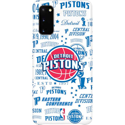 NBA Detroit Pistons Historic Blast Galaxy S20 Lite Case