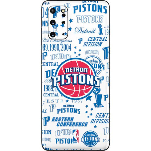 NBA Detroit Pistons Historic Blast Galaxy S20 Plus Skin