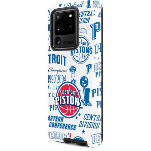 NBA Detroit Pistons Historic Blast Galaxy S20 Ultra 5G Pro Case