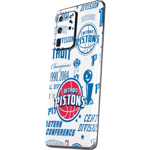 NBA Detroit Pistons Historic Blast Galaxy S20 Ultra 5G Skin