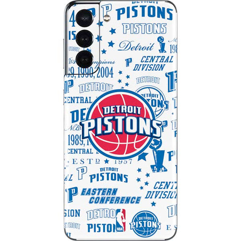 NBA Detroit Pistons Historic Blast Galaxy S21 5G Skin