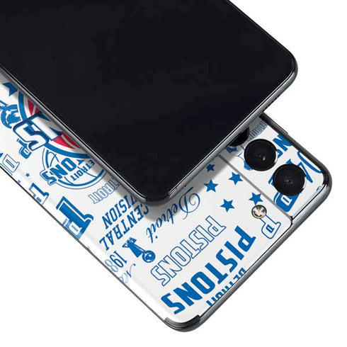 NBA Detroit Pistons Historic Blast Galaxy S21 5G Skin