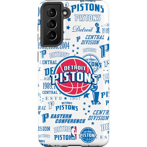 NBA Detroit Pistons Historic Blast Galaxy S21 Plus 5G Pro Case