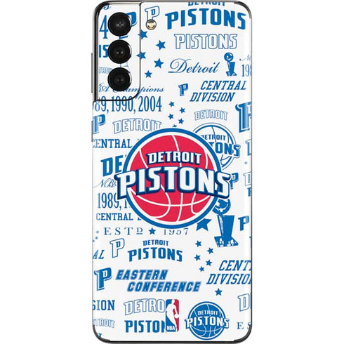 NBA Detroit Pistons Historic Blast Galaxy S21 Plus 5G Skin