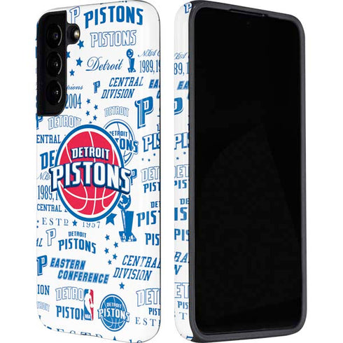 NBA Detroit Pistons Historic Blast Galaxy S22 Plus Pro Case