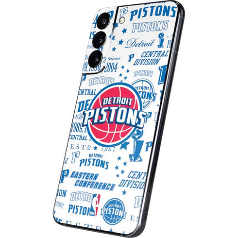 NBA Detroit Pistons Historic Blast Galaxy S22 Plus Skin