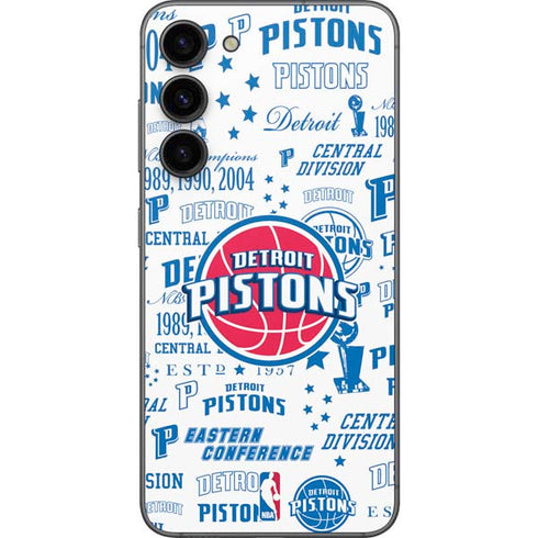 NBA Detroit Pistons Historic Blast Galaxy S23 Plus Skin
