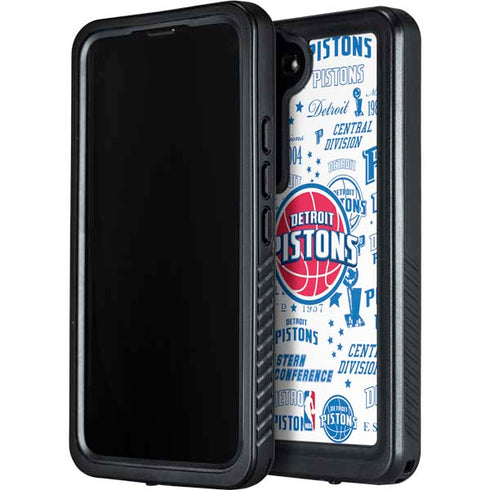 NBA Detroit Pistons Historic Blast Galaxy S23 Plus Waterproof Case
