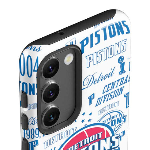 NBA Detroit Pistons Historic Blast Galaxy S23 Pro Case
