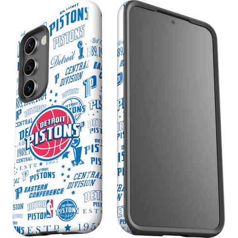 NBA Detroit Pistons Historic Blast Galaxy S23 Pro Case