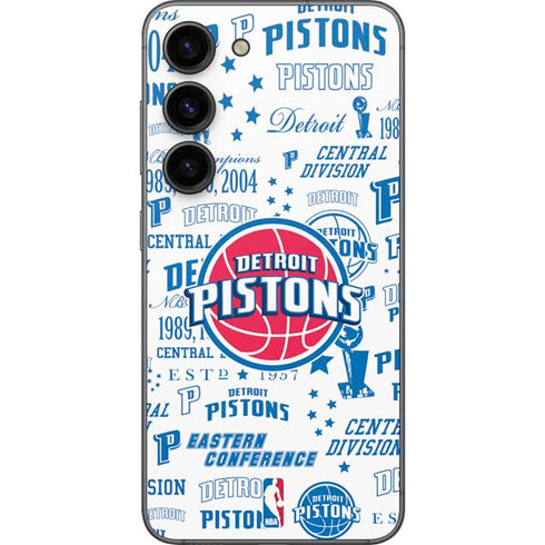 NBA Detroit Pistons Historic Blast Galaxy S23 Skin