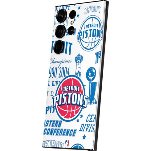 NBA Detroit Pistons Historic Blast Galaxy S23 Ultra Skin