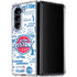 NBA Detroit Pistons Historic Blast Galaxy Z Fold5 5G Clear Case