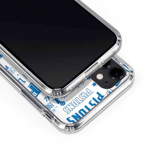 NBA Detroit Pistons Historic Blast iPhone 11 Clear Case