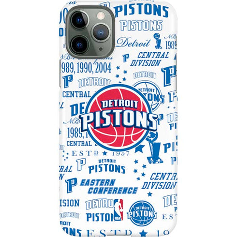 NBA Detroit Pistons Historic Blast iPhone 11 Pro Lite Case
