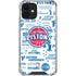 NBA Detroit Pistons Historic Blast iPhone 12 Mini Clear Case