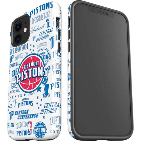 NBA Detroit Pistons Historic Blast iPhone 12 Mini Impact Case