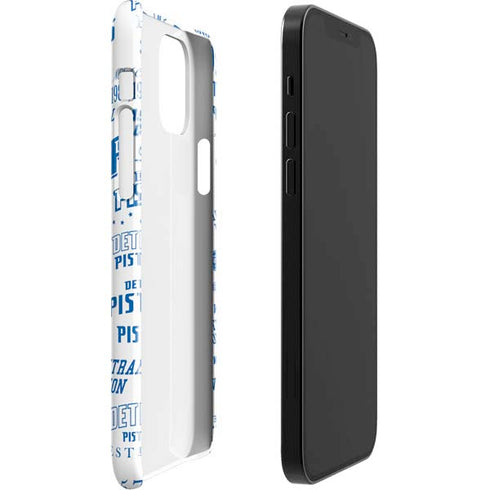 NBA Detroit Pistons Historic Blast iPhone 12 Mini Lite Case