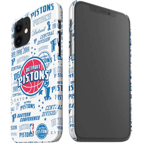NBA Detroit Pistons Historic Blast iPhone 12 Mini Lite Case