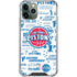 NBA Detroit Pistons Historic Blast iPhone 12 Pro Max Clear Case