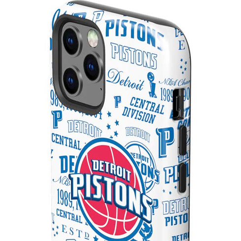 NBA Detroit Pistons Historic Blast iPhone 12 Pro Max Impact Case