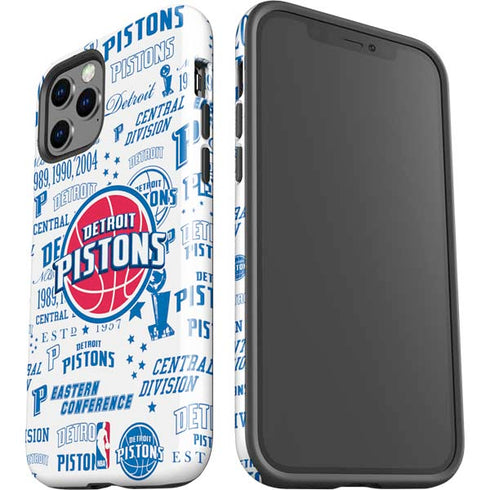 NBA Detroit Pistons Historic Blast iPhone 12 Pro Max Impact Case