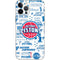 NBA Detroit Pistons Historic Blast iPhone 12 Pro Skin