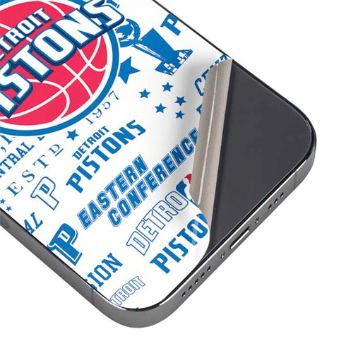 NBA Detroit Pistons Historic Blast iPhone 14 Pro Max Skin