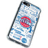 NBA Detroit Pistons Historic Blast iPhone SE (2nd & 3rd Gen) Clear Case