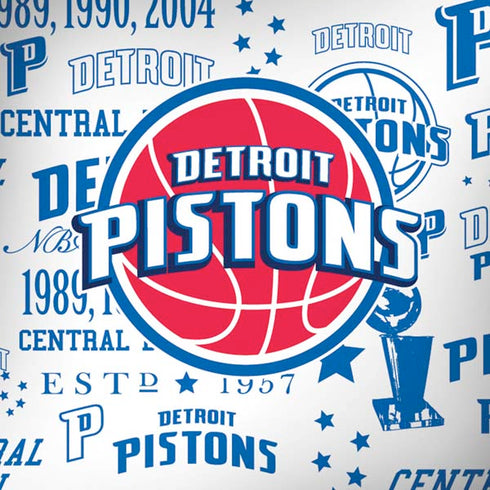 NBA Detroit Pistons Historic Blast iPhone X Skin