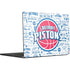NBA Detroit Pistons Historic Blast MacBook Skins