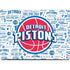 NBA Detroit Pistons Historic Blast MacBook Pro 14in (2021-24) Skin