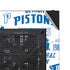 NBA Detroit Pistons Historic Blast NZXT H510 Compact ATX Mid-Tower Case Skin
