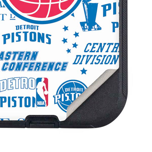 NBA Detroit Pistons Historic Blast Otterbox Defender iPhone Skin