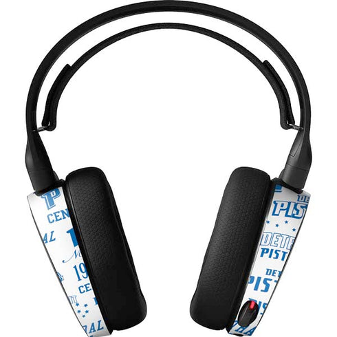 NBA Detroit Pistons Historic Blast SteelSeries Arctis 5 Skin