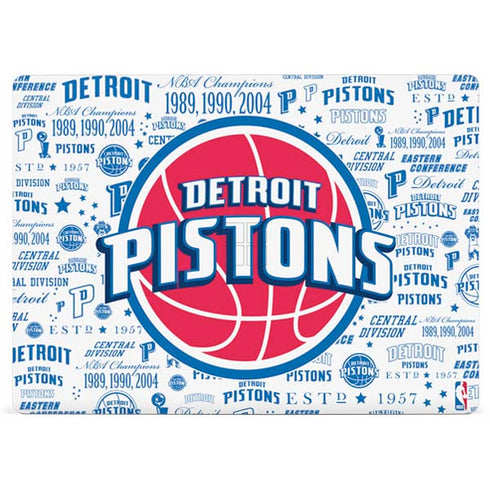 NBA Detroit Pistons Historic Blast Surface Laptop 3 13.5in Skin