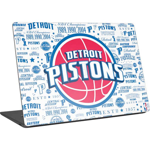 NBA Detroit Pistons Historic Blast Surface Laptop 4 15in Skin