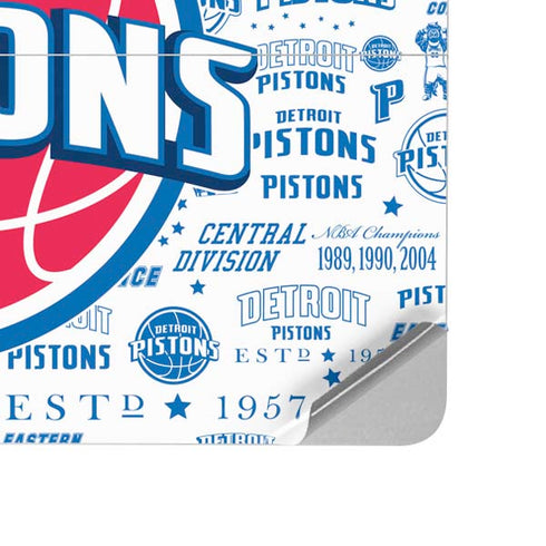 NBA Detroit Pistons Historic Blast Surface Laptop Studio Skin