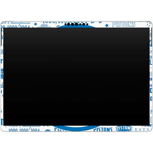 NBA Detroit Pistons Historic Blast Surface Pro 9 Skin