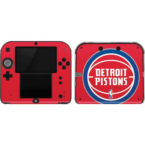 NBA Detroit Pistons Large Logo Nintendo 2DS Skin