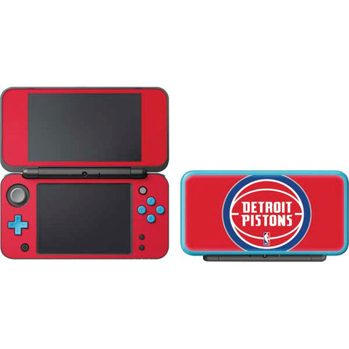 NBA Detroit Pistons Large Logo Nintendo 2DS XL (2017) Skin
