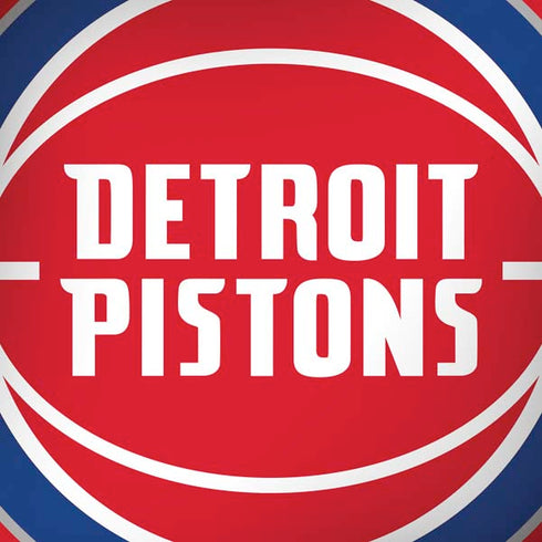 NBA Detroit Pistons Large Logo Dell Alienware Skin
