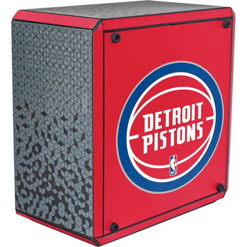NBA Detroit Pistons Large Logo Cooler Master MasterBox Q300L Mini Tower Skin