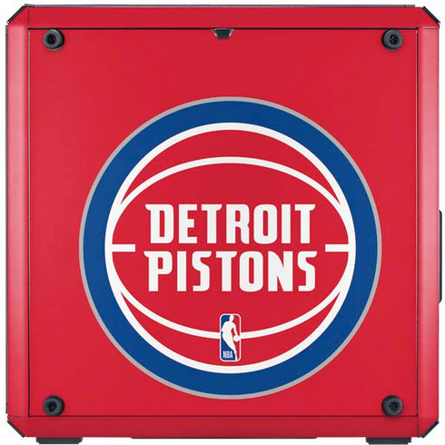 NBA Detroit Pistons Large Logo Cooler Master MasterBox Q300L Mini Tower Skin
